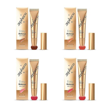 Zephoco Flytande Rouge Cushion Pen Serie Högglans Rouge Flytande Ansiktsmakeup Är Lätt Att Sprida Och Bleknar Inte