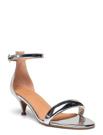 Sandals A2022 Sandal Med Hæl Sølv Billi Bi