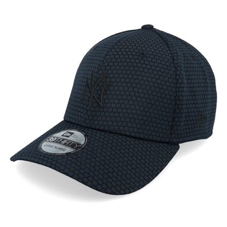 New Era - MLB Blauw adjustable Cap - New York Yankees Stretch Mesh 39THIRTY Navy Flexfit @ Hatstore