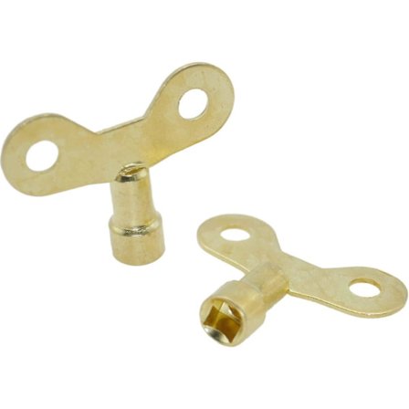 Radiator Aftapningsnøgle Aftapningsventil Hurtigudløsningsnøgle (guld) (2 stk)