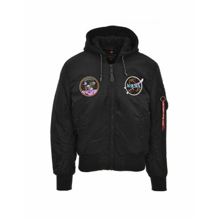 Alpha Industries Light Jakke Sort, Herre, Størrelse: 2XL