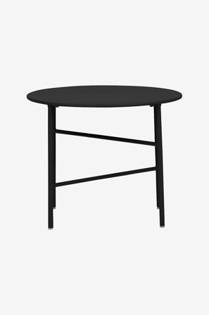 NORDFORM - Sidebord Ø 50 cm Adarion - Svart - Avlastningsbord - Fra Homeroom