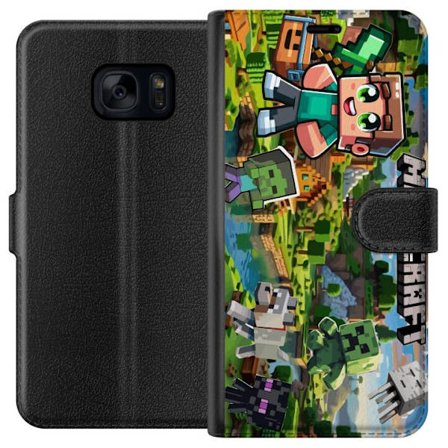 Yhteensopiva Lompakkokotelo Samsung Galaxy S7 Lady Gaga The Fame mustavalkoinen muotokuva suurilla aurinkolaseilla minimalistisessa pop-esteettisyydes