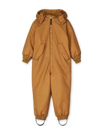 Sne Snowsuit Outerwear Coveralls Snow/ski Coveralls & Sets Brun Liewood