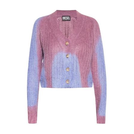 Diesel Cardigans lila, Dam Koftor, Dam, Storlek: L
