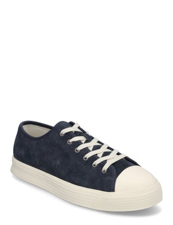 Polo Ralph Lauren Ayers Suede Low-Top Sneaker - Navy - 45