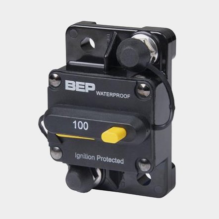 Automatische zekering BEP Marine Circuit Breaker HD Manual Reset Surface Mount, 100 A