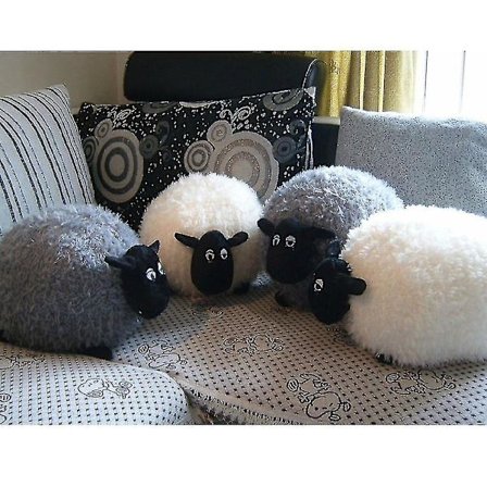 Super söpö Shaun Sheep luova pehmoinen pehmolelu lapsille [DB]