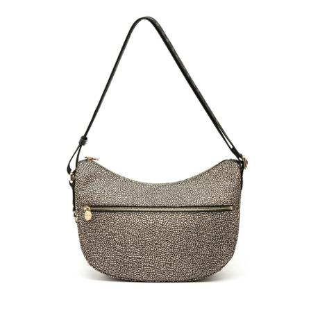 Borbonese, Shoulder Bags Beige, Dames, Maat:ONE Size