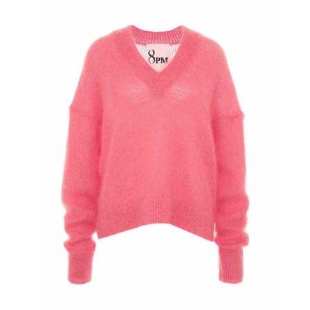 8Pm, Knitwear F8Pm 22Xm 181 22 Roze, Dames, Maat:S