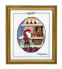 Broderikit Årstomte 2007 - Permin