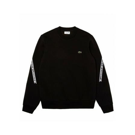 Lacoste, Sweatshirts Hoodies Zwart, Heren, Maat:L