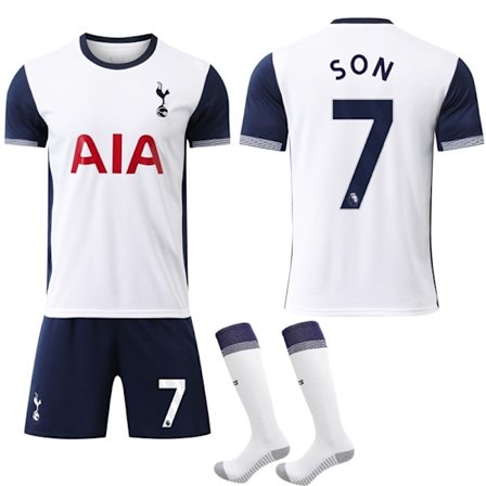 Tottenham Hotspur 2024-2025 Fotballdrakt for barn og voksne Hjemmedrakt Nr 7 SON - Perfekt