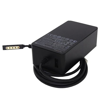 12v 3.6a 45w Lader for Surface Pro 1 Pro 2 Rt Windows 8 Power 1601 1536 1514 Hurtiglader