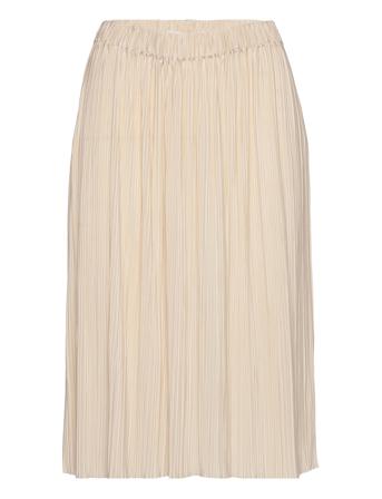 Uma S Skirt 10167 Knälång Kjol Beige Samsøe Samsøe