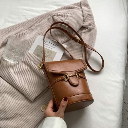 Retro Mobiltelefon Lille Taske Fashion Ins En Skulder Messenger L