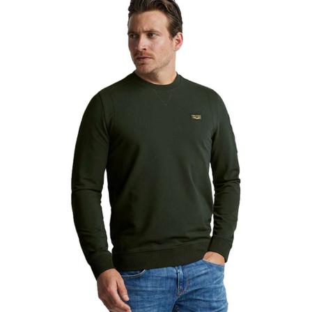 PME Legend, Airstrip sweatshirt Bruin, Heren, Maat:XL