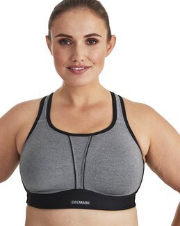 Sports-BH Extreme Movement Gråmeleret - A80 - Swegmark