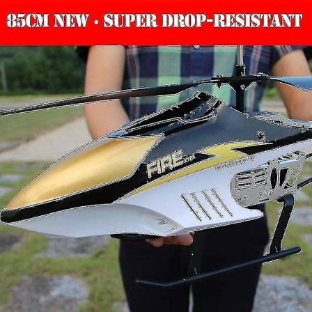 3.5ch 80cm Høy Kvalitet Ekstra Stor Fjernstyrt Fly Crash-resistent Fjernstyrt Utendørs Fly Helikopter
