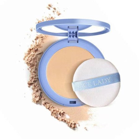 Long-Lasting Waterproof Pressed Powder Matte Oil Control Face Powder for Daily Makeup Women Men