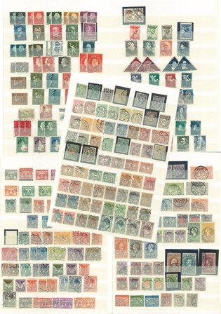 Holland - Samling i indstiksbog