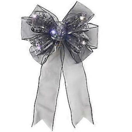 Iögonfallande LED-upplysta rosetter för Halloween, ger en festlig touch till alla miljöer Typ A (Typ A)