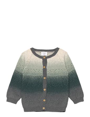 Charlie - Cardigan Stickad Tröja Cardigan Multi/mönstrad Hust & Claire