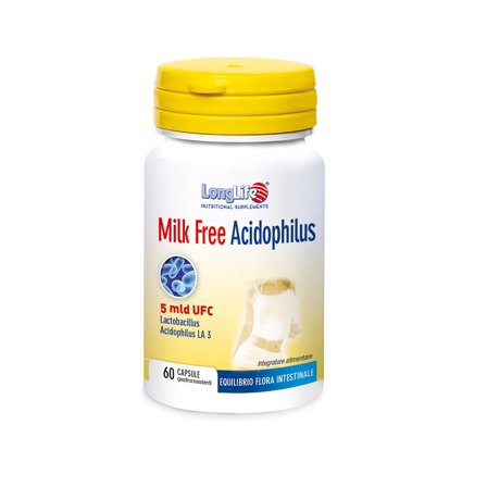 Longlife Milk Free Acidophilus 60 Capsule