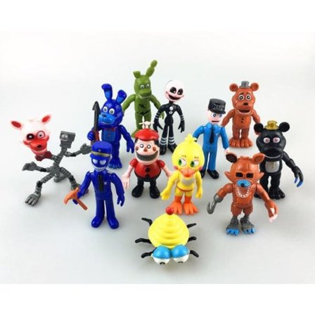 12-pak Five Nights at Freddy's Figurer Julegaver zdq