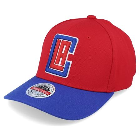 Mitchell & Ness - NBA Červená adjustable Kšiltovka - Los Angeles Clippers Team 2 Tone 2.0 Stretch Red/Royal Adjustable @ Hatstore