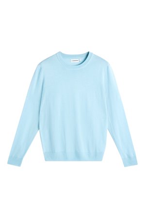 Keane Merino Crew Neck / Forget-Me-Not