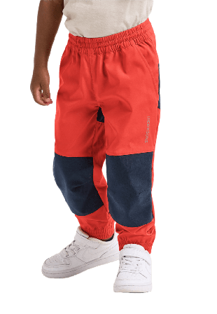 Didriksons Flox Pant Ytterplagg Unisex Röd 130