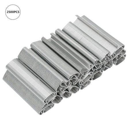 Hog Ring 2500 stk. C-Type 8 mm Dyrehegn Hog Cage Ring Sofahynde Cage M Søm Sæt[D]