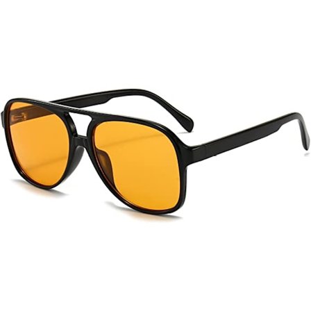 Retro polariserede solbriller til kvinder og mænd, Oversize Vintage 70'er Pil