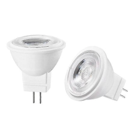 Cob Led -lamput Mr11 Gu4 Ac/dc12v Himmennettävä 3w 3000k Mini Bipin -lamppu 30w Halogeenilamppua Vastaava Lämmin Valkoinen