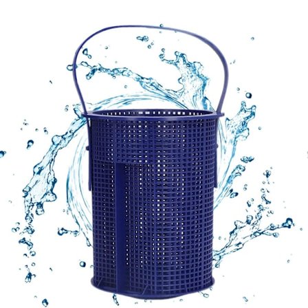 Pool pumpe si kurv Svømmepølpe pumpe beholder med håndtag, til private pool fester med venner.