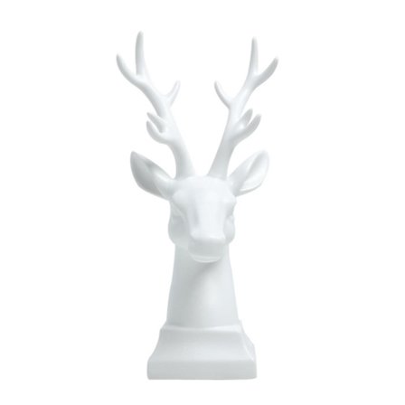 Skulpturer Hjort Figur Dekoration Hem Nordisk Stil Heminredning Keramik