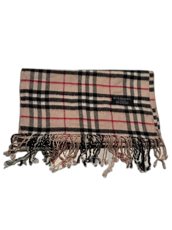Burberry halsduk i klassiskt rutmönster