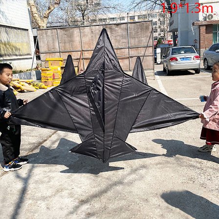 Sarjakuva Lasten leija Sininen Punainen Fighter Rainbow Plane Suuri leija