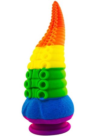 Sealik Tentacle Dildo Rainbow 22 cm Monster dildo