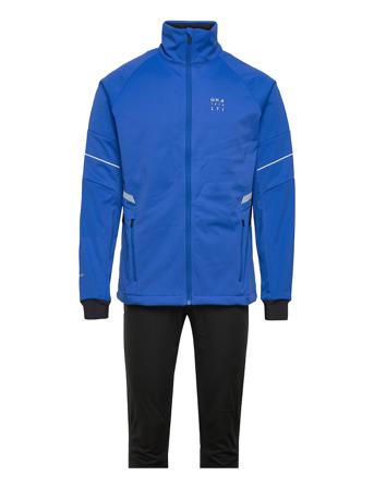 Seefeld M Xct Softshell Set Outerwear Sport Jackets Sininen Halti