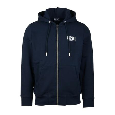 Diesel Zip-throughs , Blauw , Heren , Maat: S Hoodies & sweatvesten