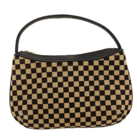 Louis Vuitton Vintage Pre-owned Leather HandTas , Bruin , Dames , Maat: ONE Size Vintage Tassen