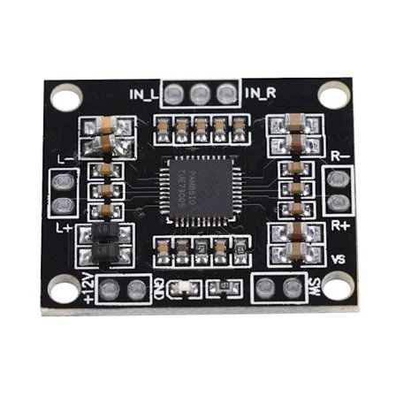 Klass D 12V 15W Digital Audio Amplifier Board Amp Dual Channel Video Stereo Module