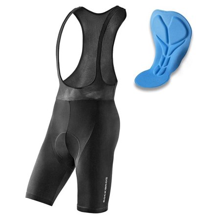 Rockbros RK2002L korte bib-shorts med L-indsats - sort