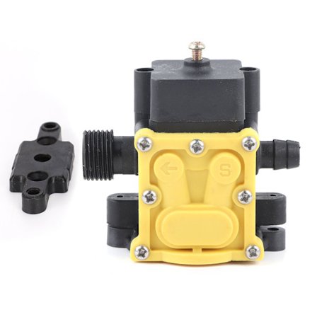 12V membranpump tryckpump jordbruk trädgård elektrisk spruta vattenpump tillbehör typ C backflow hållbar enkel tråd utan att stoppa