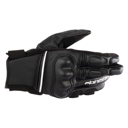 Motorhandschoenen Alpinestars Phenom Leer Zwart/Wit XXXL