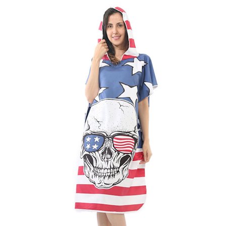 B-Badrock Badlakan Surf Poncho - Överdimensionerad Badhandduk för Vuxna