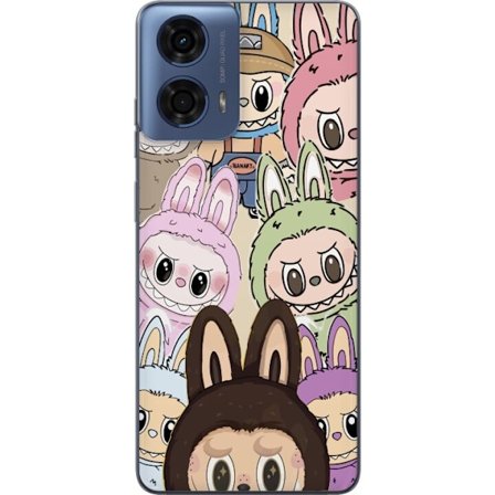 Kompatibelt Mobilskal till Motorola Motorola Moto G04 The Monster Edition Samlarfigur Anime