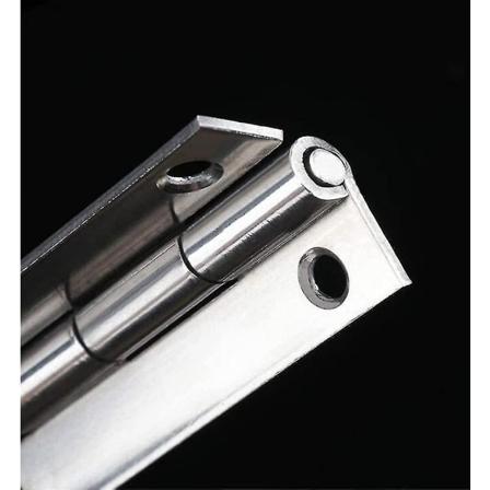 Kraftig pianohengsel i rustfritt stål, hengsel i full lengde, 1800*30*0,6 mm (1 pakke)